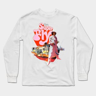 Vintage Super Fly Long Sleeve T-Shirt